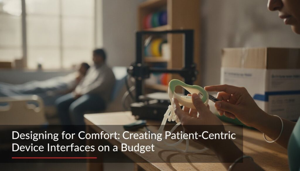 Designing for Comfort: Creating Patient-Centric Device Interfaces on a Budget