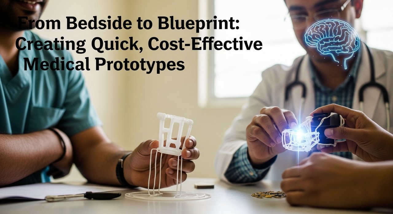 From Bedside to Blueprint: Creating Quick, Cost-Effective Medical Prototypes
