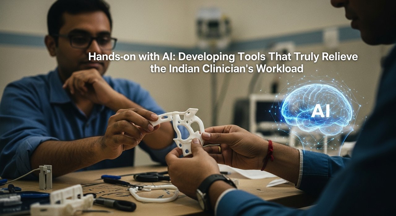 Hands-on with AI: Developing Tools That Truly Relieve the Indian Clinician's Workload