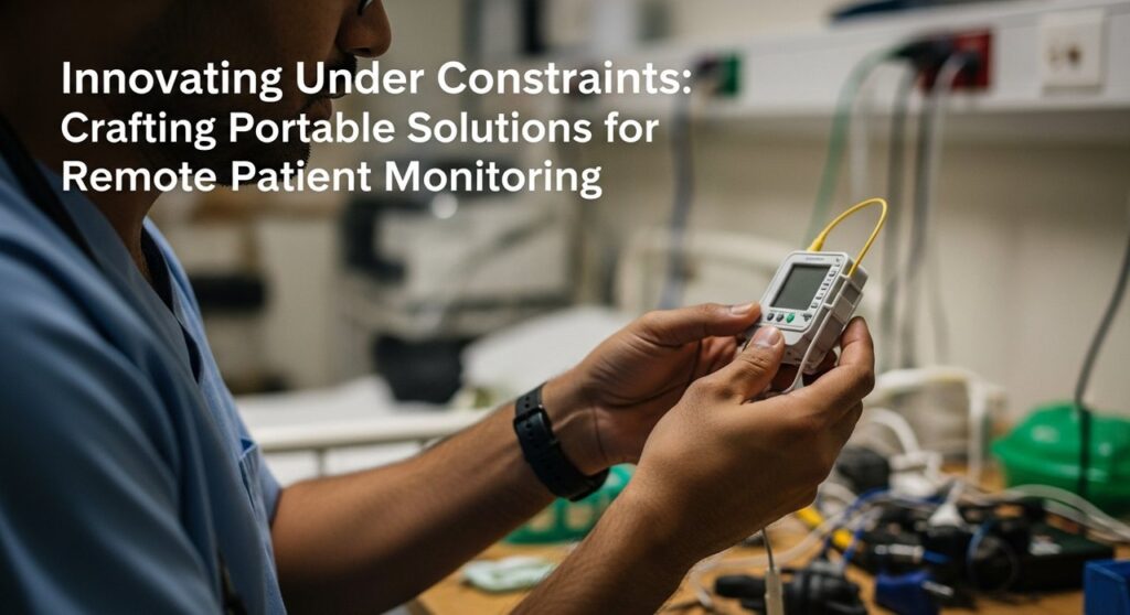 Innovating Under Constraints: Crafting Portable Solutions for Remote Patient Monitoring