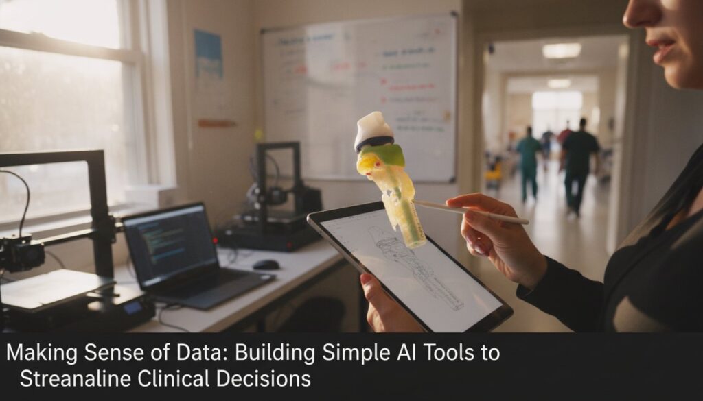 Making Sense of Data: Building Simple AI Tools to Streamline Clinical Decisions