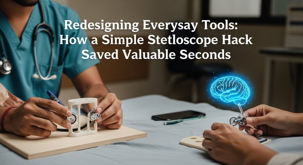 Redesigning Everyday Tools: How a Simple Stethoscope Hack Saved Valuable Seconds