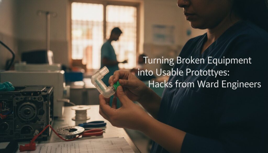 Turning Broken Equipment into Usable Prototypes: Hacks from Ward Engineers