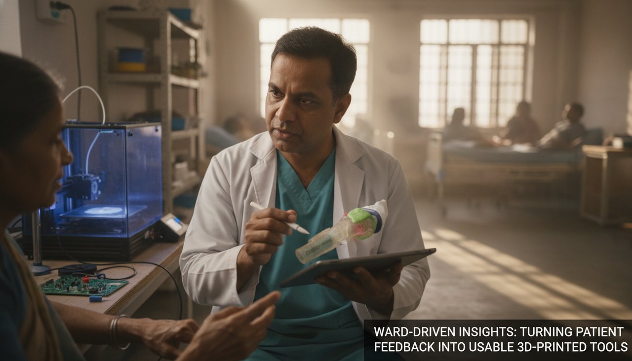 Ward-Driven Insights: Turning Patient Feedback into Usable 3D-Printed Tools