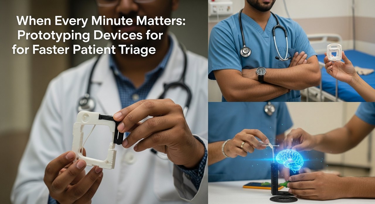 When Every Minute Matters: Prototyping Devices for Faster Patient Triage