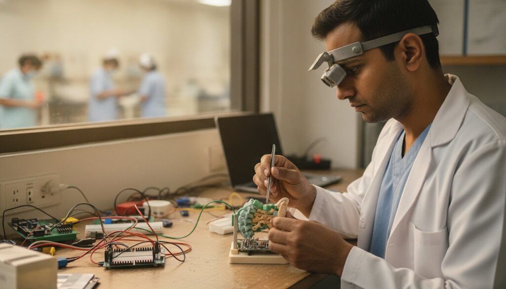 AI for Indian Clinicians: Crafting Decision-Support Tools with Everyday Tools