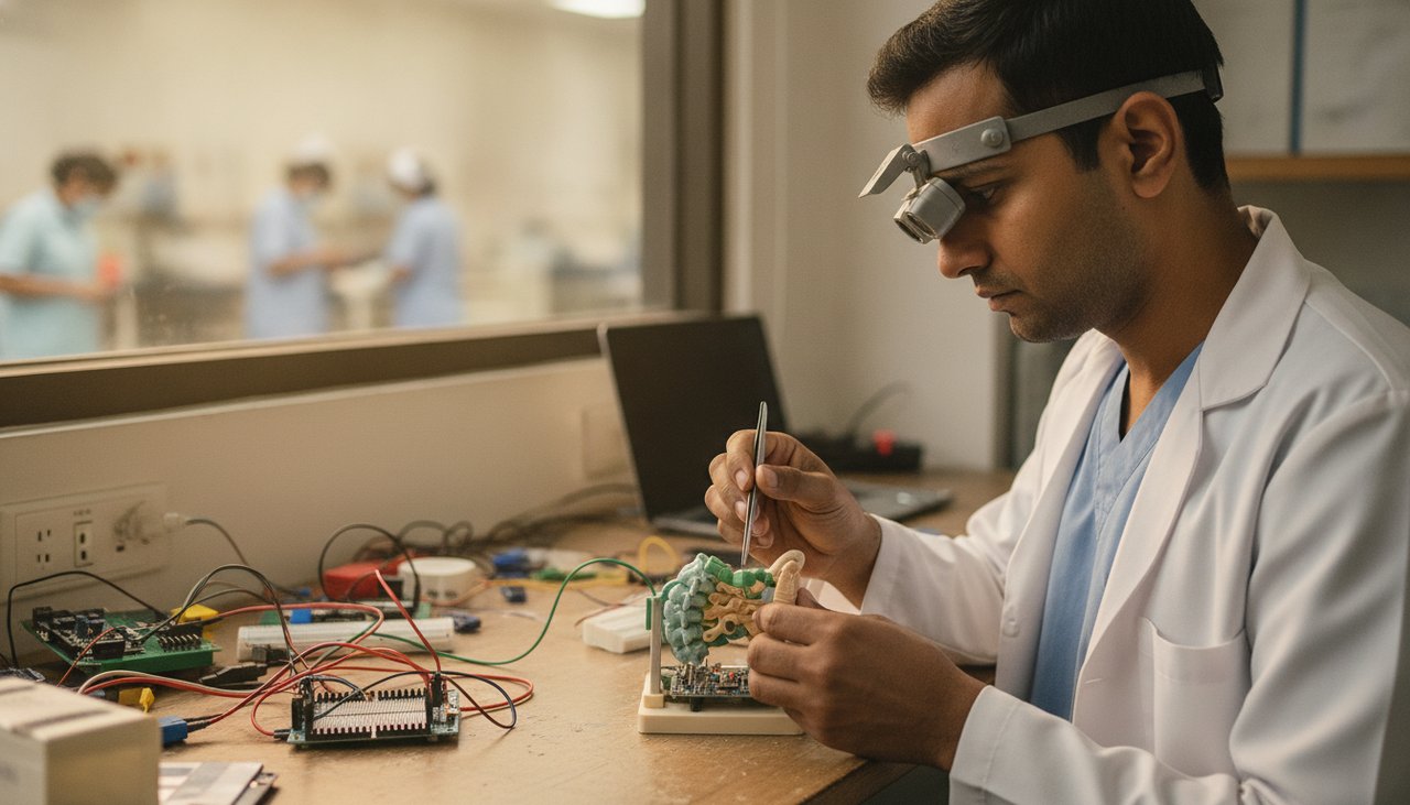 AI for Indian Clinicians: Crafting Decision-Support Tools with Everyday Tools